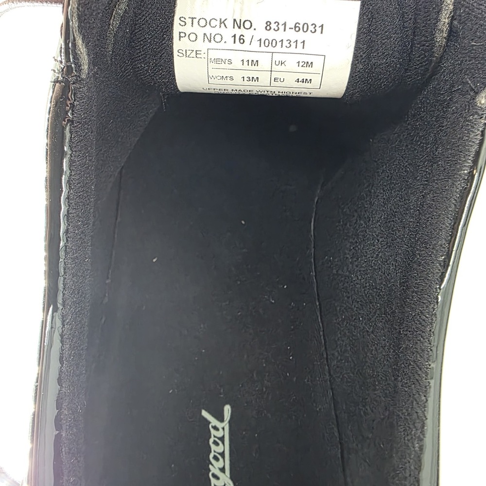 Thorogood 831-6027 Mens Poromeric Oxford Patent Leather Shoe, Size 11 M New! - Picture 7 of 9